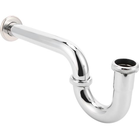 Kit de siphon pour lavabo, vanne de vidange, tuyau d'évacuation, équipement de plomberie (1/5)