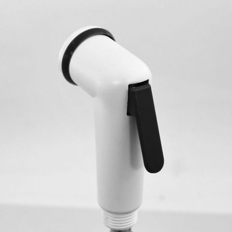 Kit de douchette WC – Pommeau hygiénique avec tuyau 120 cm – Avec support mural – pour salle de bain et nettoyage quotidien (1/4)