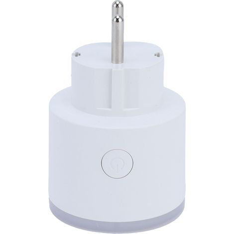 Interrupteur mural WiFi EU Smart RGB LED, télécommande vocale compatible Google/IFTTT, prise EU 100-240V, boîtier intelligent.