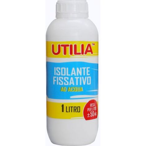 Utilia ISOLANTE FISSATIVO AD ACQUA lt. 1 16 PZ