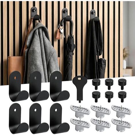 Acoustic Panel Hooks Coat Hooks (1/5)