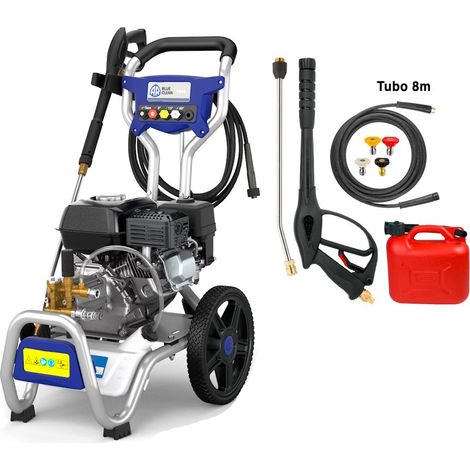 Nettoyeur haute pression thermique 220 bar – Débit 10 l/min – Moteur essence RATO EHR 210 – Structure acier résistante à la corrosion – Annovi Reverberi (1/3)