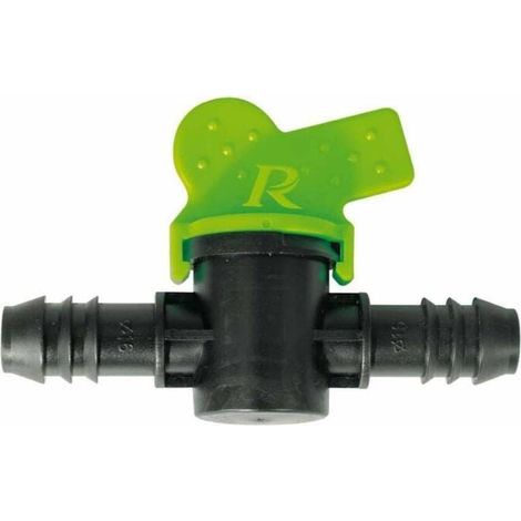 Vanne de Arrêt Cannelee pour Tuyau D.16 mm - Acier - Norme de Sécurité - Étanchéité et Contrôle de Flux - D-Work (1/2)