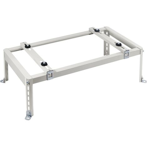 Base di supporto per condizionatore, portata massima 70 kg, design resistente, colore grigio. (1/5)