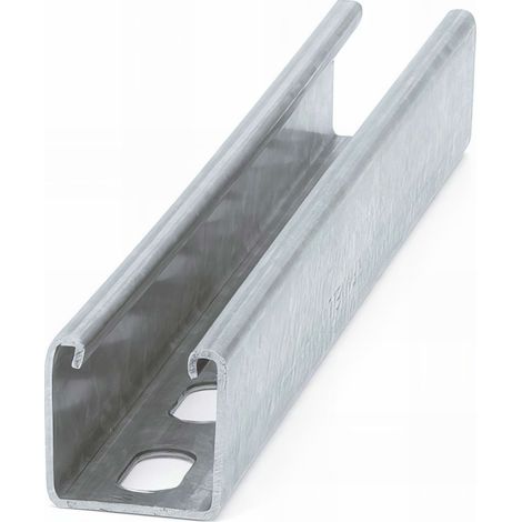 6 rails, guides perforés Indextrut 41 x 21 x 2,50 mm - GPX412125 - Index