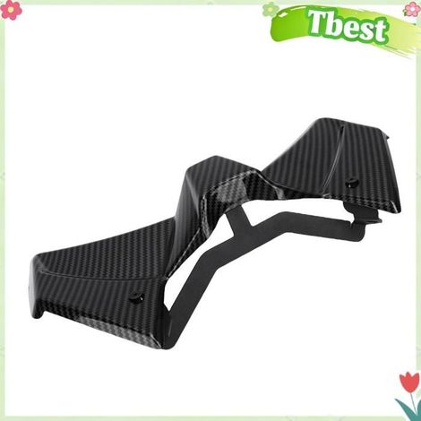 Tbest Kit de spoiler de moto Kit de becquet de moto, becquet aérodynamique nu, déflecteur d'aile de Modèle en fibre de carbone (1/5)