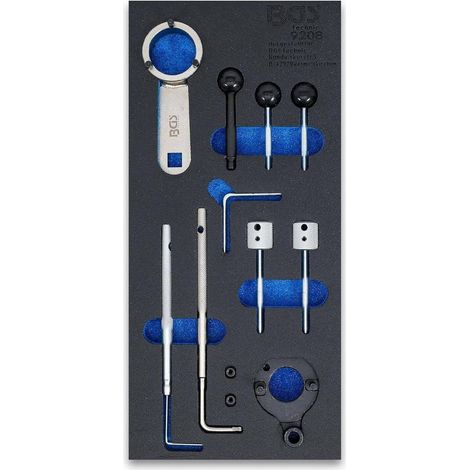 Coffret de Calage pour VAG 1.4 / 1.6 / 2.0 TDI Common Rail - Outils Précis et Complets - Acier - D-Work