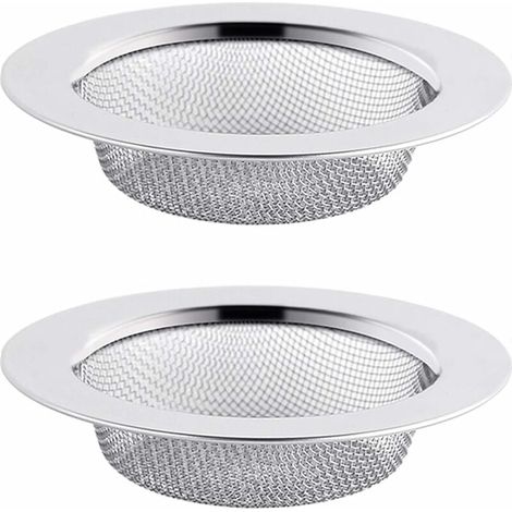 2 pezzi filtro per lavello in acciaio inox, filtro di scarico da 7,5 cm, filtro per lavello, filtro per lavello, filtro per lavello da cucina (1/5)