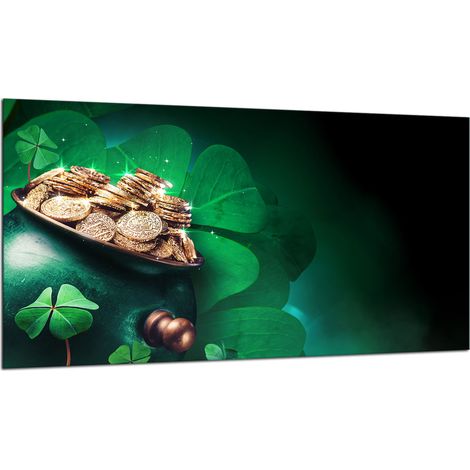 Glasschutzplatte für Herd 90x52 Blatt (1/5)