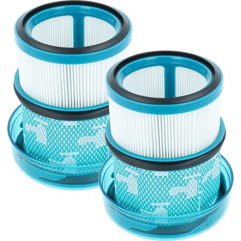 vhbw 2x Filter compatible with Dyson DS60 Vacuum Cleaner - HEPA filter Blue (1/4)