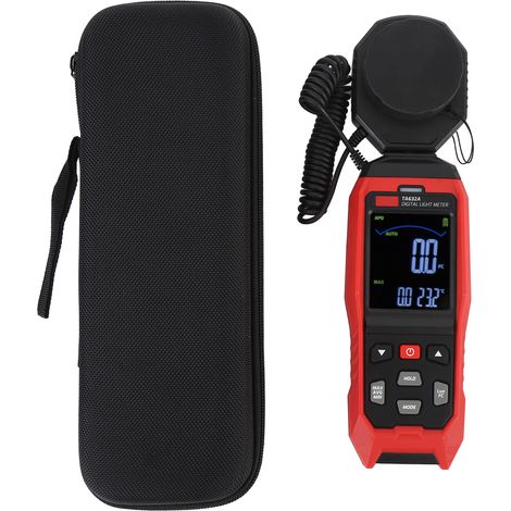 Luxmètre numérique plage 200000 sonde détachable rotation 360 degrés son et invite luxmètre (1/5)