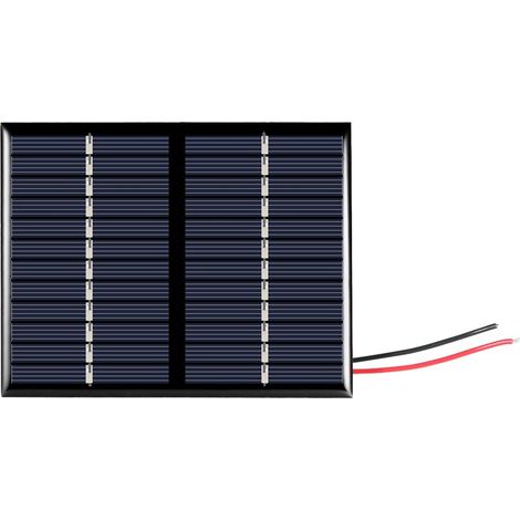 Cellule Solaire DIY 1.5W 12V Polycristallin - Dimensions 115x90mm pour Projets Électroniques (1/5)