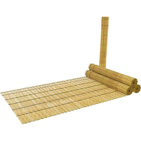 ARELLA CANNICCIO MEZZA CANNA ARELLE BAMBOO BAMBU SEPARE' RECINZIONE 1x3 MT 076