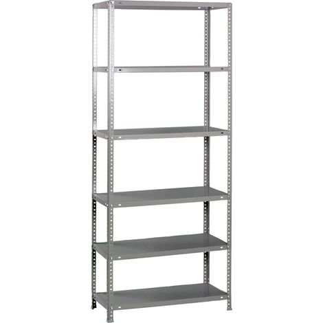 Simonrack Scaffale standard in metallo zincato 6 livelli