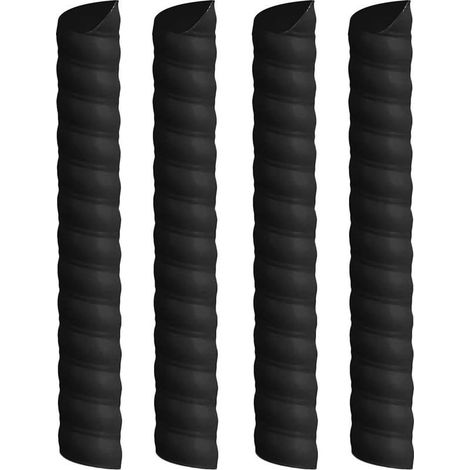 Protection Tronc Arbre - Spirale PVC 5 cm x 40 cm - Pour Jeunes Arbres Contre Rongeurs Cerfs Tondeuses - Lot de 4 (1/5)