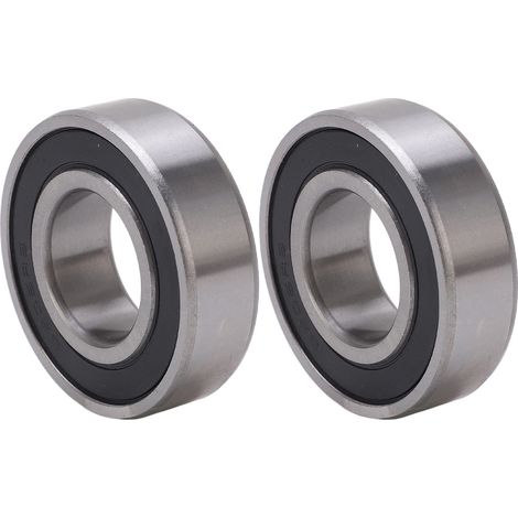2 Roulements à Billes à Gorge Profonde 6205RS, Double Joint Caoutchouc, Double Protection, Transmission de Puissance (1/5)