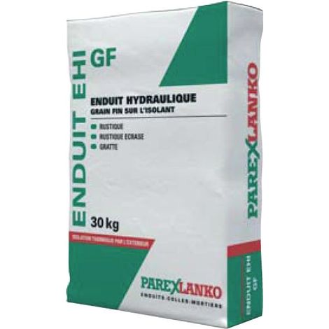 Parexlanko – Enduit hydraulique EHIGF 25kg – Ciment pour chantiers humides – Application facile et rapide – Résistance à l'eau et aux fissures