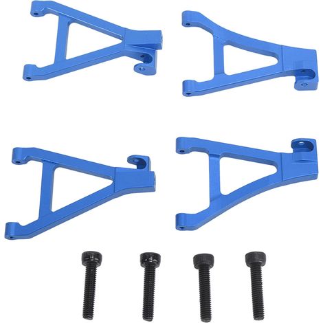 Vorderachsaufhängungssatz aus hochfester Aluminiumlegierung für Traxxas Slash 1/16 RC-Car (blau) (1/5)
