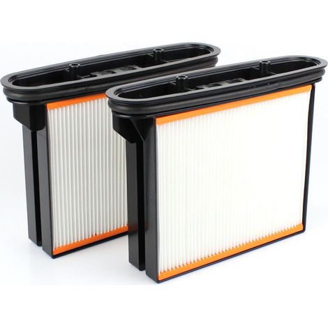 PakTrade 2X Premium-Faltenfilter, kompatibel mit Bosch Gas 25 - GAS25 Gas 50 - GAS50 Gas 50M - GAS50M GAS25L SFC Kompatibel mit Bosch 2607432014, 2607432015, 2607432016, 2607432017 (1/5)