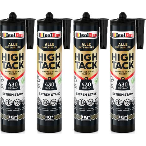 Colla di montaggio ad alta adesività IsolBau 4 x 290 ml (1/5)