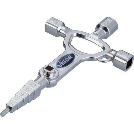 Cl de chantier MasterKey montage V4228 L x l: 170 mm x 80 mm (1/4)