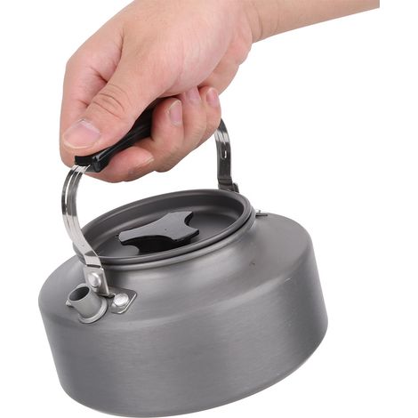 Bouilloire de Voyage 1.1L pour Trekking, Aventure et Thé en Extérieur (1/5)