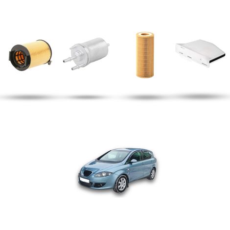Kit tagliando 4 filtri compatibile con Seat Toledo III (5P2) 2.0 FSI 110kw dal 2004 (1/5)