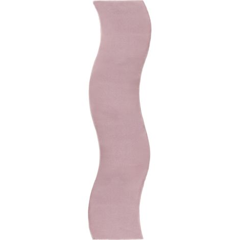Tappeto per Soggiorno e Ingresso Viola Chiaro in Ecopelliccia a Pelo Lungo 80x300 cm Tangra (1/5)