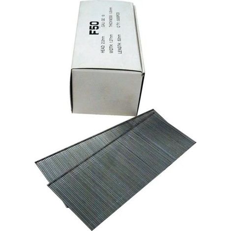 Pointes à tête cloueur 50 mm - pour cloueuse G40221 G40220 G58411