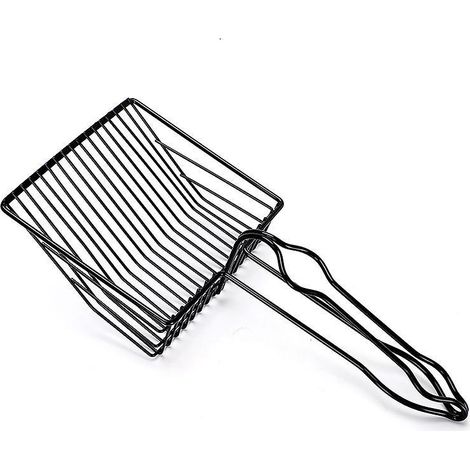 pelle  Litire En Mtal Pour Chat  Pelle Profonde  Tamisage Rapide Avec Poigne Confortable, Conue Pour Les Propritaires De Plusieurs Chats. (1/5)