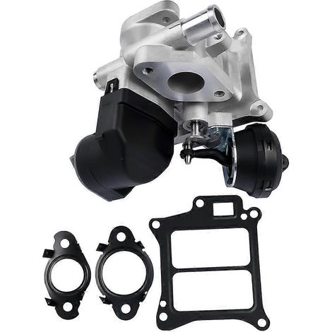 Vanne EGR/vanne de recirculation des gaz d'échappement compatible avec V70 3 XC60 XC70 D4204 36010128 31293727 (1/5)