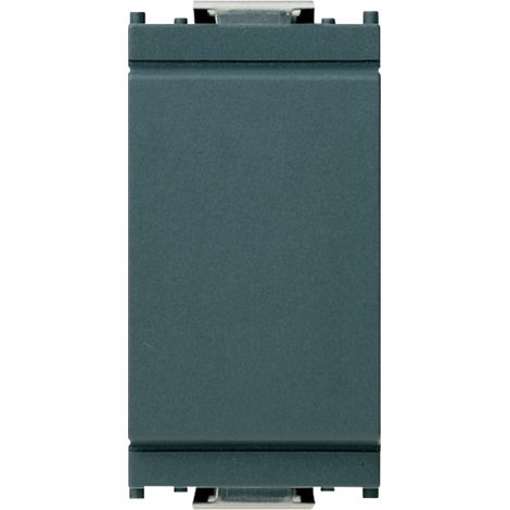 VIMAR - 16542 Tapa lisa para orificio frontal, gris
