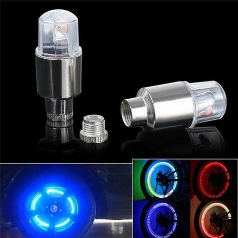 4 Colorful Motion Sensor Lights for Car and Bike, Wind and Fire Effect (1/5)
