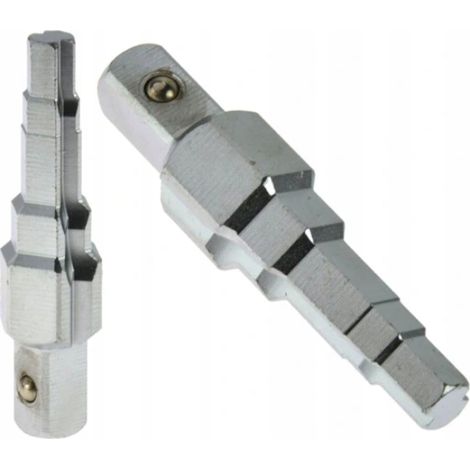 Llave de tornillo GEKO G01780 de 5 pasos, de 3/8" a 1" para rosca de 1/2".