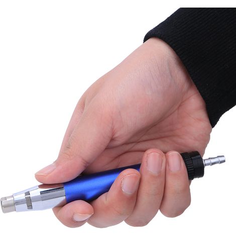 Meuleuse pneumatique haute vitesse, mini-meuleuse à air, stylo de polissage et de gravure, 65 000 tr/min, mandrin de 3 mm (1/5)
