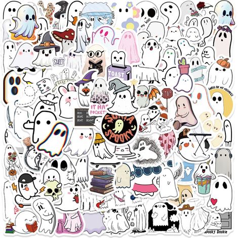 100 Autocollant,Vinyle imperméable,Halloween,Décoration,Vélo,Ordinateur（Troisième trimestre : septembre） (1/5)