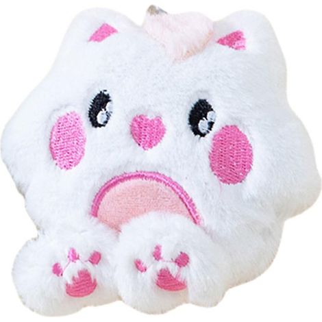 Peluche pour chat résistante aux morsures, douce et exquise, en forme d'ourson de dessin animé, jouet à mâcher pour chaton à l'herbe à chat (1/5)