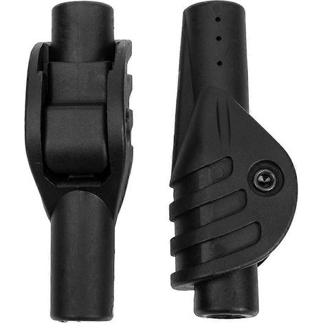 Raccords noirs pour poteaux de tente, pour la réparation de tentes de camping (2 connecteurs) - Compacts et durables (1/5)