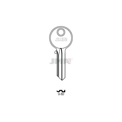 Llave En Bruto Universal U-5D JMA Acero Alta Resistencia Pack 50 Uds