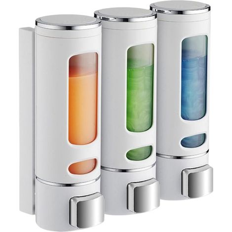 Distributeur de savon mural - Pompe de douche rechargeable-AquaForge (1/5)