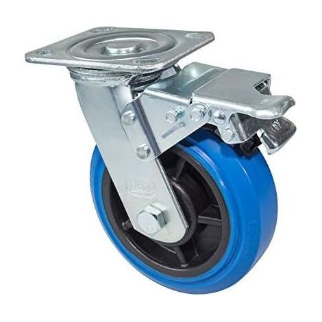inch 100mm quiet and heavy duty swivel caster (1/5)