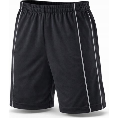 Pantalones cortos deportivos negros para niños ProACT Y9937, talla 8-10 años (1/5)