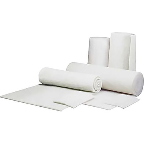 Rs Pro – Filtre chauffage central G4 – Découpe média 1.6 x 1 m – Classe ISO 16890 ISO-C-60 – Matériau filtrant résistant au feu