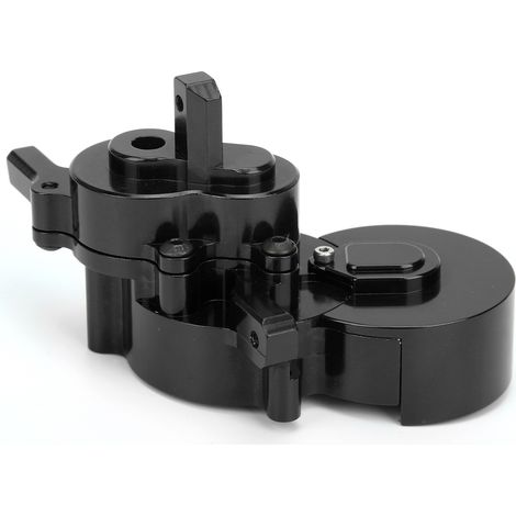 Carter de transmission en alliage d'aluminium, couvercle de boîte de vitesses pour voiture RC Redcat GEN8 1/10, noir (1/5)
