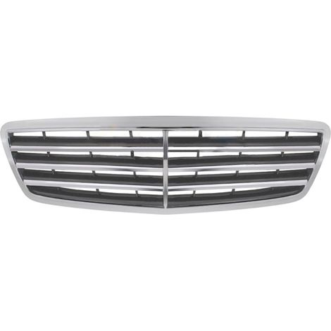 Grille de calandre avant chromée/gris Mercedes Classe C W203 phase 2 2004-2006