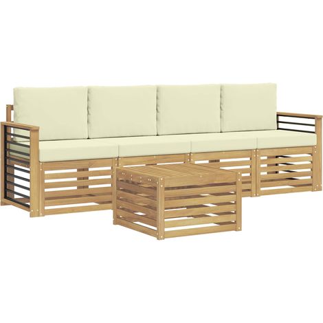 Sofa Sets Solid Acacia Wood vidaXL (1/5)