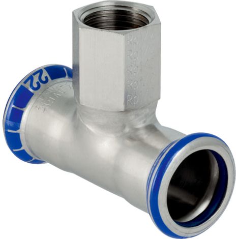 Mapress E-St T-Stück d 28-1"-28 m IG FKM 50420