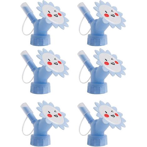 Arroseur à eau en bouteille, outil de jardinage en plastique compatible avec l'entretien des fleurs, lot de 6 (1/5)