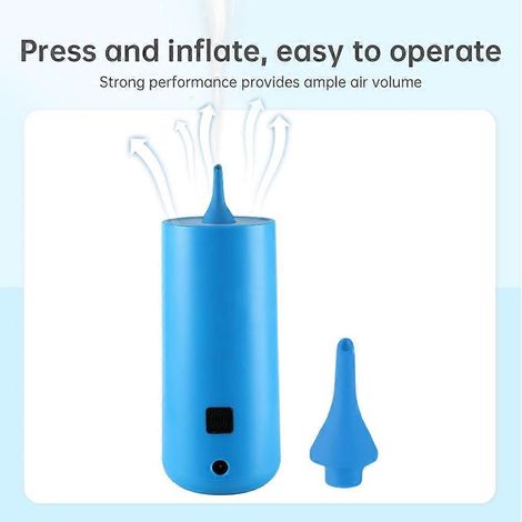 Mini-Elektro-Ballonpumpe, tragbare Ballonpumpe mit Druck- und automatischer Aufblasfunktion