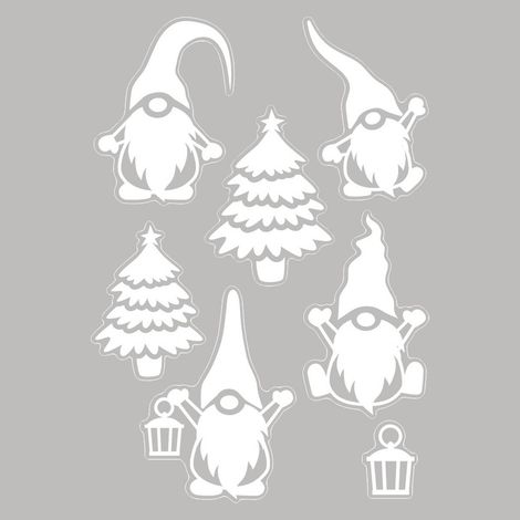 PEGATINAS FLOQ GNOMO DE JENGIBRE - Feeric lights & christmas